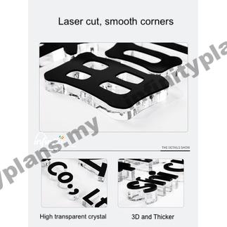 Laser cut | acrylic sheet | clear acrylic | white acrylic | color acrylic - Image 4