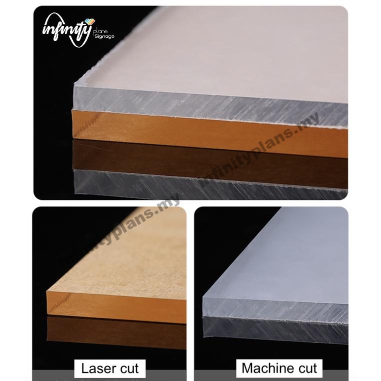 Laser cut | acrylic sheet | clear acrylic | white acrylic | color acrylic - Image 6
