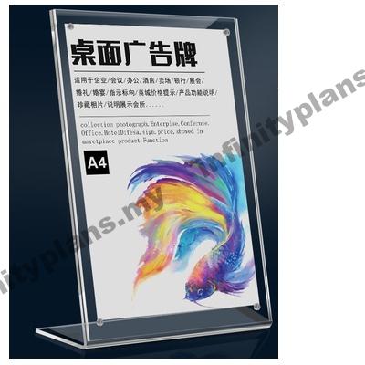 Trading magnetic clear acrylic block card display stand - Image 8