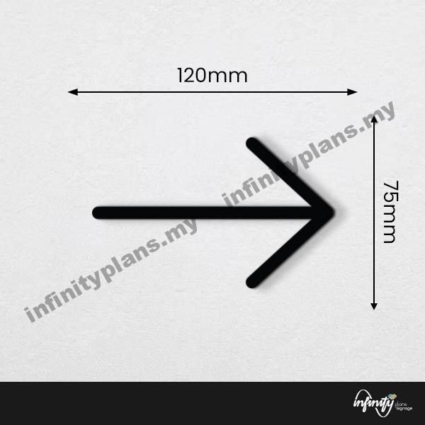 Toilet Signage/ Wifi Sign/ Door Sign/ Papan Tandas - Acrylic - Image 46