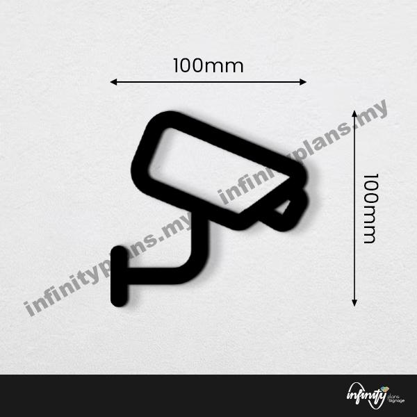 Toilet Signage/ Wifi Sign/ Door Sign/ Papan Tandas - Acrylic - Image 48