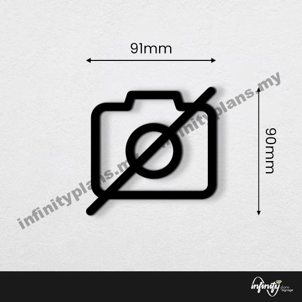 Toilet Signage/ Wifi Sign/ Door Sign/ Papan Tandas - Acrylic - Image 28