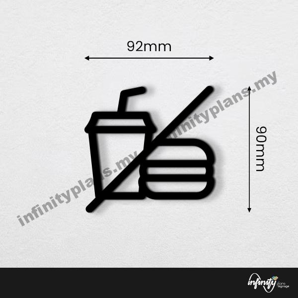 Toilet Signage/ Wifi Sign/ Door Sign/ Papan Tandas - Acrylic - Image 29