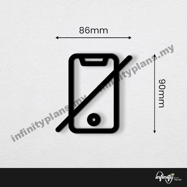 Toilet Signage/ Wifi Sign/ Door Sign/ Papan Tandas - Acrylic - Image 30