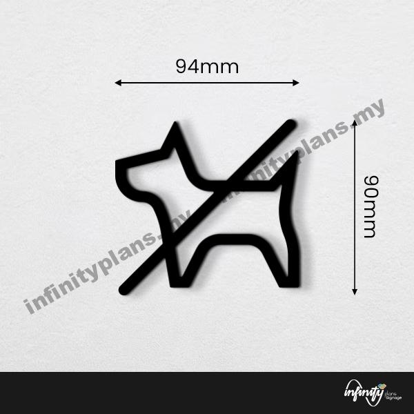 Toilet Signage/ Wifi Sign/ Door Sign/ Papan Tandas - Acrylic - Image 31