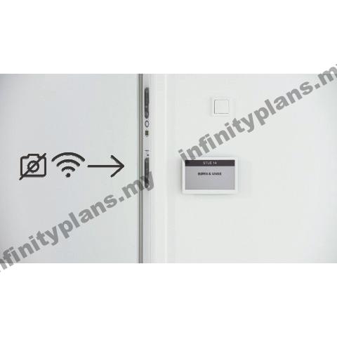 Toilet Signage/ Wifi Sign/ Door Sign/ Papan Tandas - Acrylic