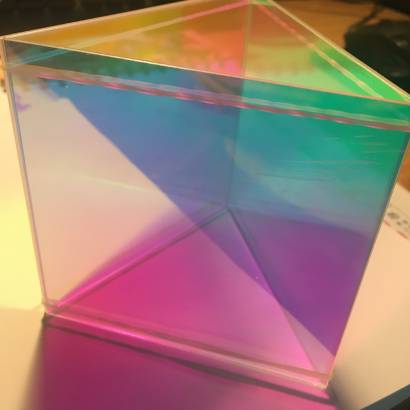 Custom Cut Laser Cut Acrylic Sheet (Rainbow Acrylic) A1, A2, A3