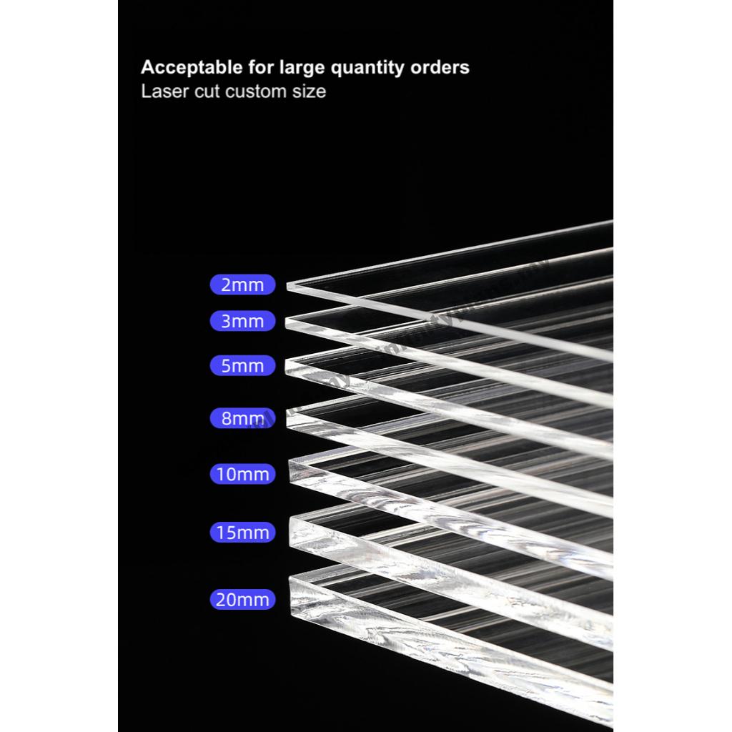 Custom Cut | Laser Cut | Acrylic Sheet (Fluorescent Color Acrylic) | A1, A2, A3 & A4 Sizes - Image 4