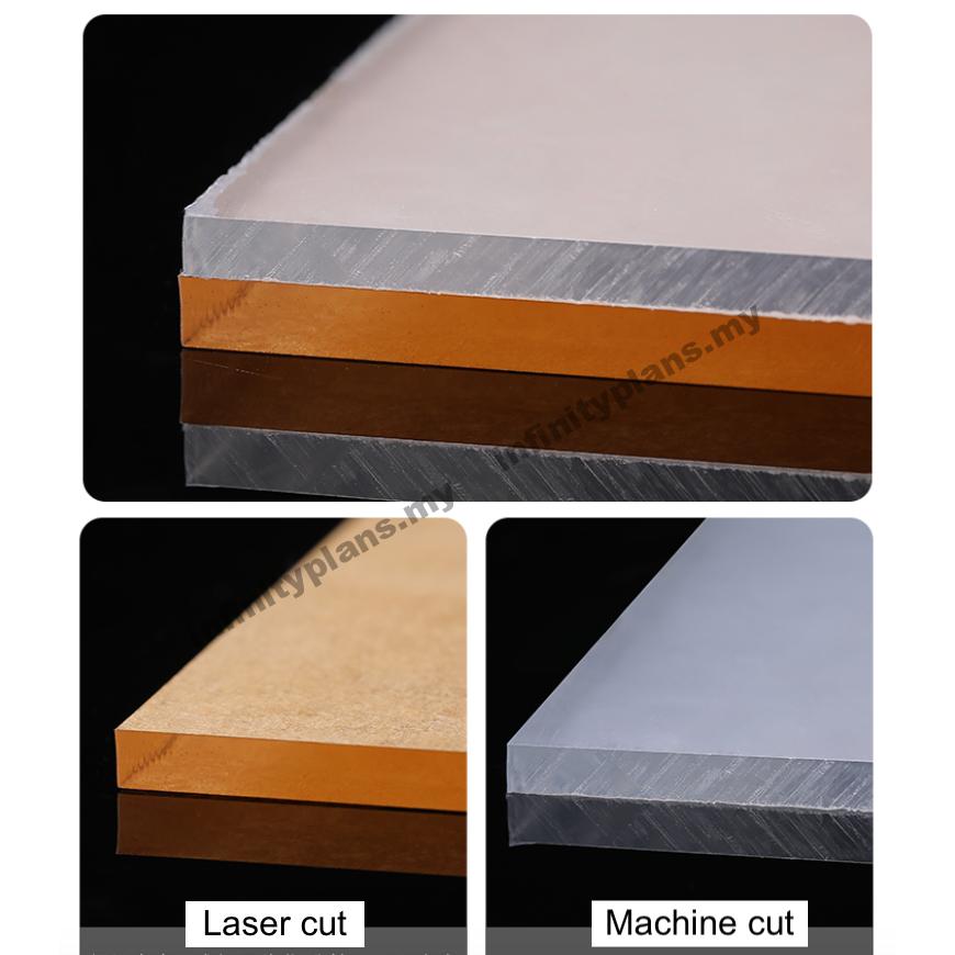 Custom Cut | Laser Cut | Acrylic Sheet (Fluorescent Color Acrylic) | A1, A2, A3 & A4 Sizes - Image 3